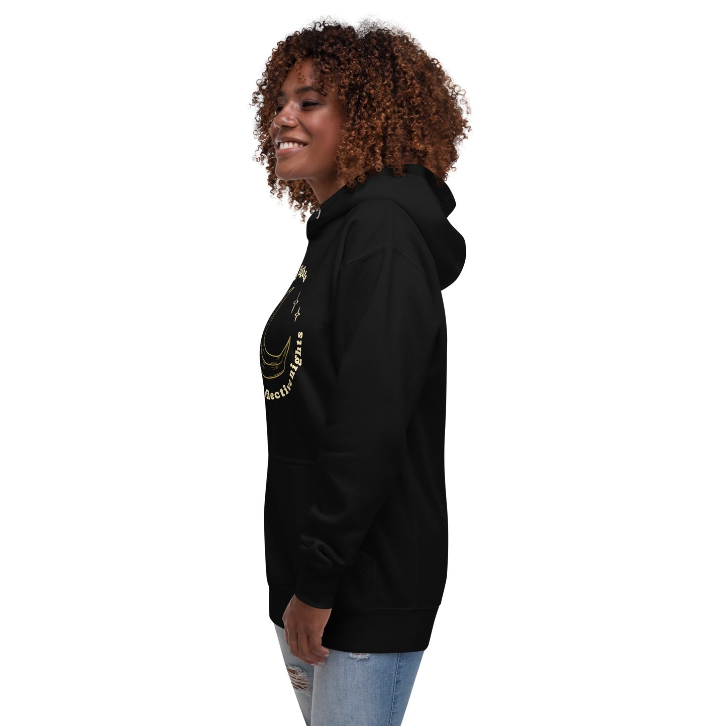 Twinkling Lights & Reflective Nights Unisex Hoodie